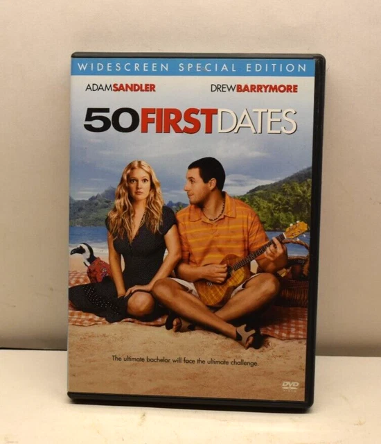 50 First Dates Widescreen Special Edition DVD Adam Sandler Drew Barrymore     C1