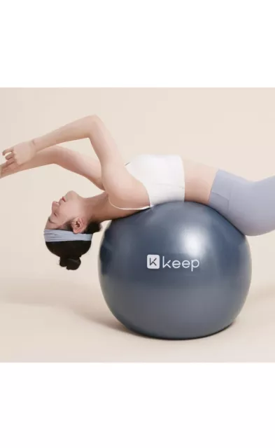 KEEP Exercise Ball with Inflator Pump - Balance Yoga/Fitness Ball