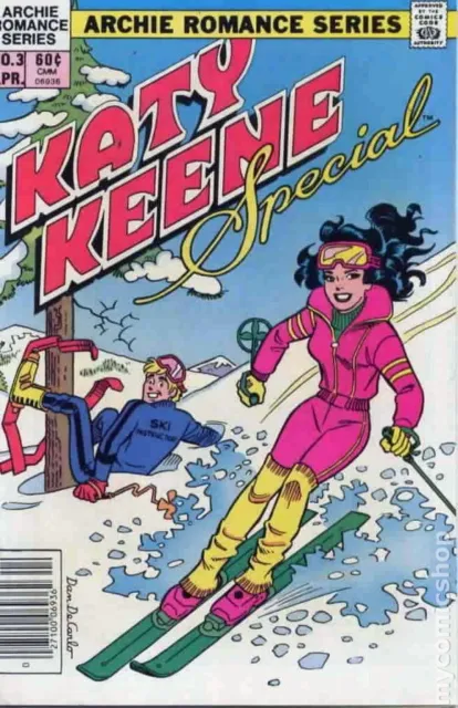 Katy Keene Special #3 VG 1984 Stock Image Low Grade