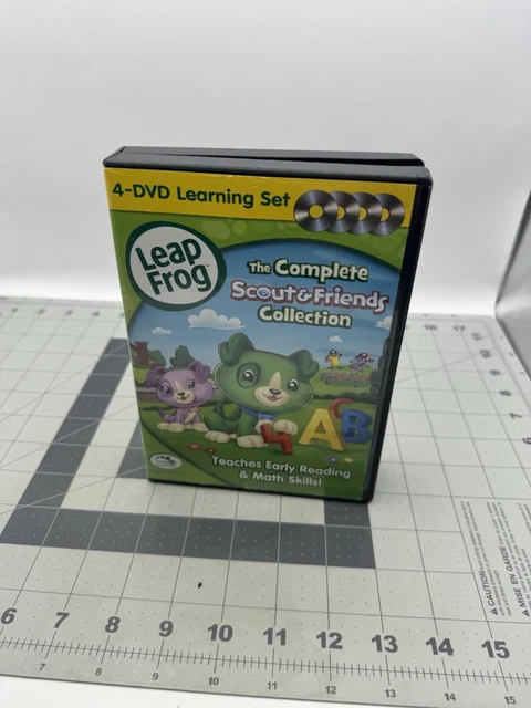 LEAPFROG THE COMPLETE Scout & Friends Collection 4-DVD Learning