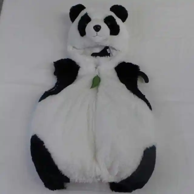Panda Bear Halloween costume, 6-9M, Full zip front