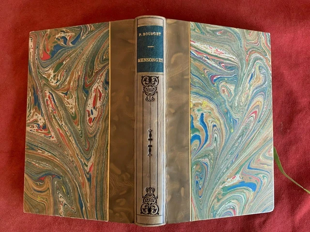 Paul Bourget - Mensonges - Litterature- 1887