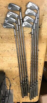 WILSON TRIUMPH Investment Cast GOLF CLUB set of 8 Irons 3-9 Pitching Wedge