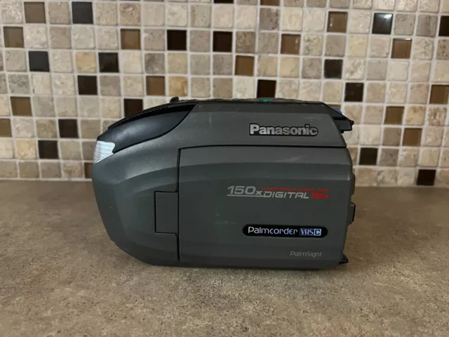 Videocámara Panasonic Pv-L650D Vhs-C Palmsight Palmsight Video Cámara M8-1 (2)