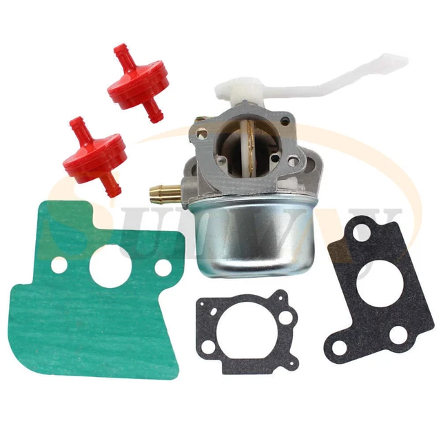 Carburatore Di Ricambio 698055 Per Motori Briggs & Stratton 690152 694203 121602 121607 121612 Con Guarnizioni Del Filtro Dellaria 697029 690610 E Filtro Del Carburante 91676793