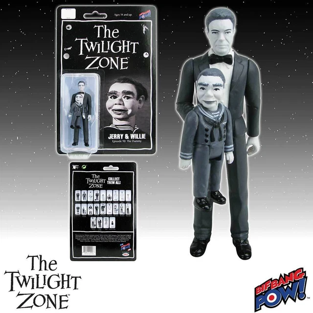 The Twilight Zone Jerry & Willie 98 Figürchen Artikuliert Bif Bang Pow! Geschirr