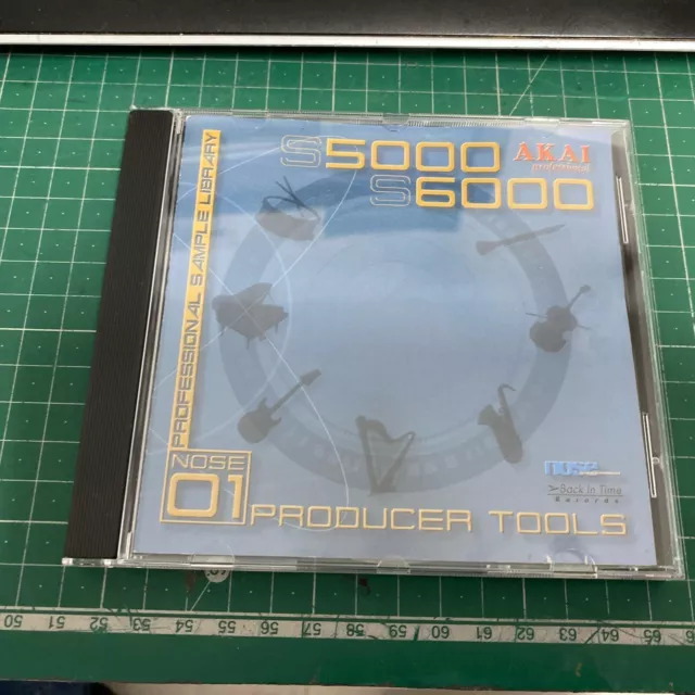 Akai S5000/S6000 naso CD 01 strumenti di produzione RARI da Akai Germania