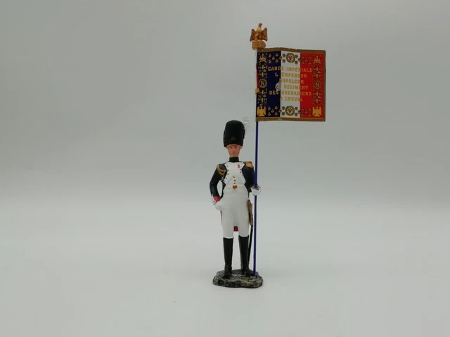 Porte-drapeau RÉGIMENT DE BAYONNE - Figurine Guy RENAUD / toy soldier