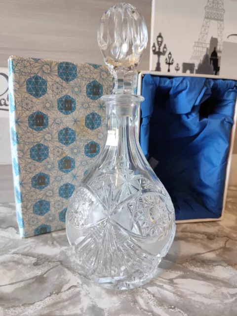 Grande Carafe Cristal BOHEMIA made in czechslovakia