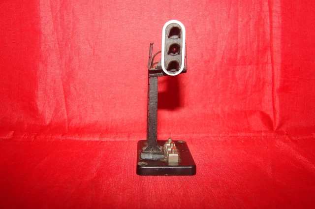 DISQUE ROUGE ? HO Signal de pleine voie 3 Feux 3 Lampes Fonctionnel 1:87 EUR 19,80 - FR