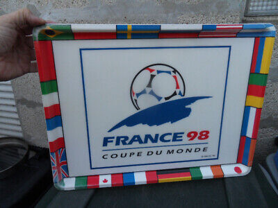 Ancien plateau publicitaire Football Coupe du monde France 1998 world cup 98