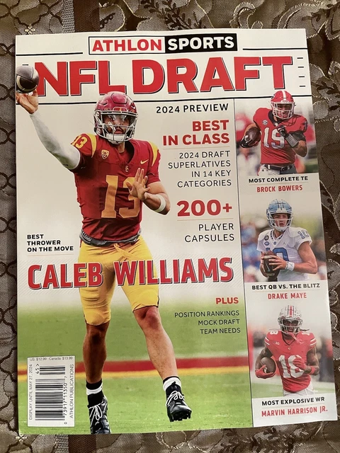 ATHLON SPORTS NFL Draft 2024 Preview Magazine 12.99 PicClick