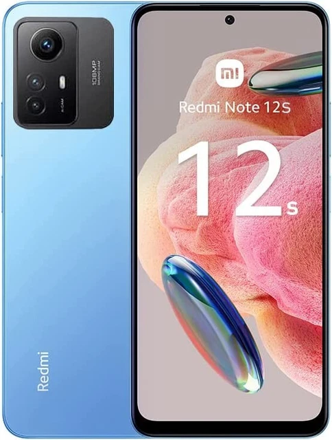 XIAOMI REDMI NOTE 12S Blu 256GB Memoria 8GB Ram Display 6.43" Amoled ...