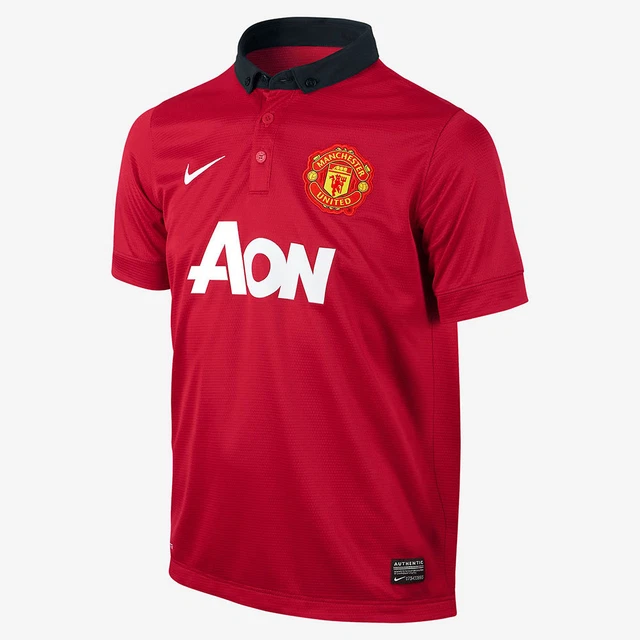 Nike Manchester United Home Trikot Kinder Jungen Fussballtrikot Shirt Klassiker