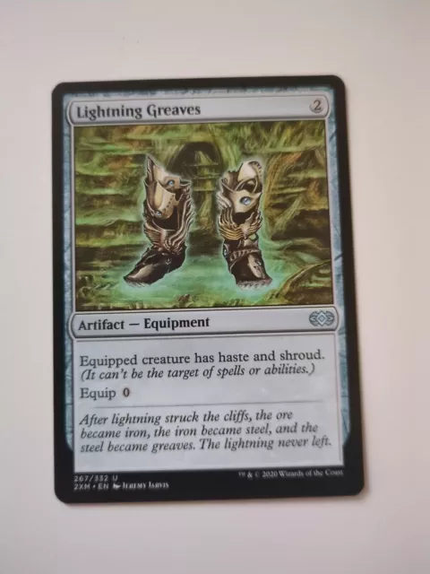 Lightning Greaves - MINT condition - MTG