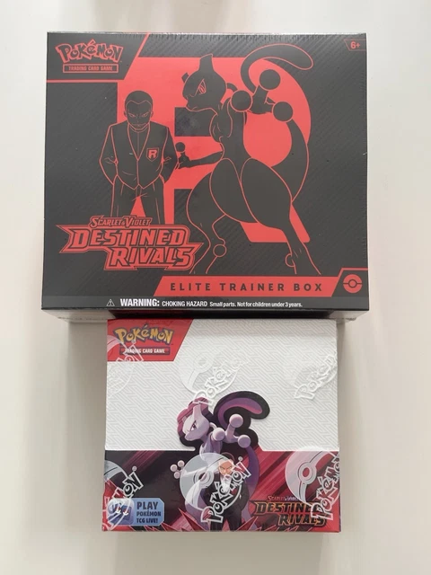 POKÉMON DESTINED RIVALS Elite Trainer Box ETB And Booster Box £363.67 ...