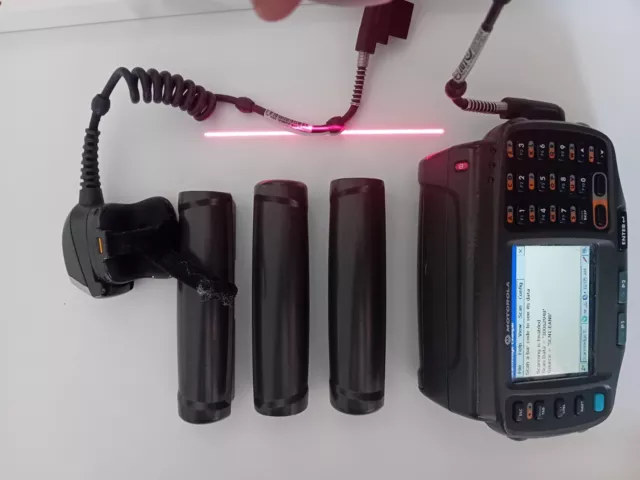 Motorola WT41N0 PDA Windows CE 7 4 Battery 2 Laser Barcode 1D