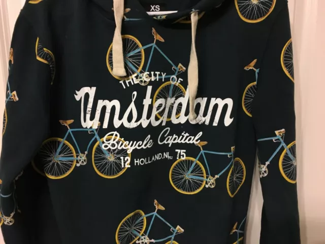 Fox Originals Amsterdam Bicycle Capital Print Cycling Sweatshirt Hoodie 3