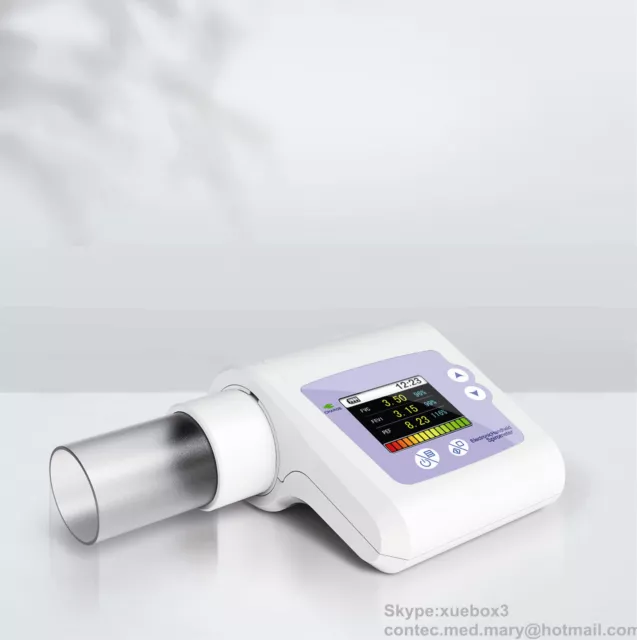 CONTEC SP10 Spirometer Digital Lung Volume device Pulmonary Function+mouthpie,CE