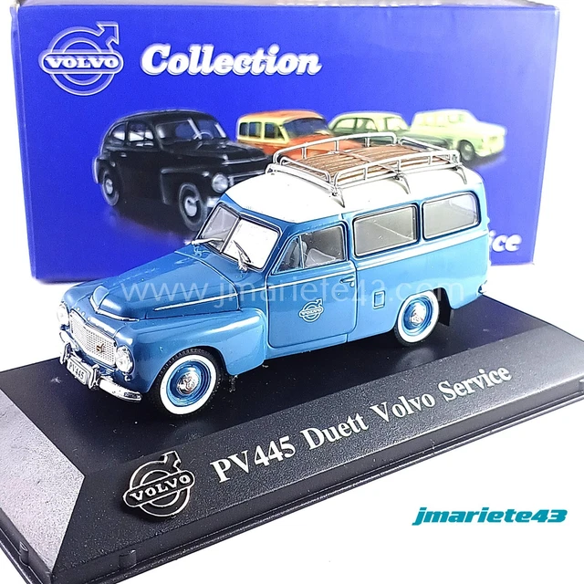 Volvo PV 445 Duett 1956 – Miniature NEO 1/43 (Rouge Et Beige – état Neuf)