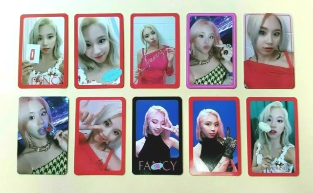 kpop Twice Fancy You 7th mini album OFFICIAL photocard  - Chaeyoung ver.