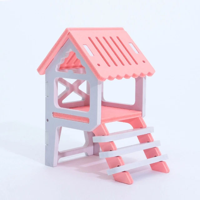 Hamsterhaus Kletterspielzeug Kleines Haustierhaus Für Schlafendes Nest Leiter
