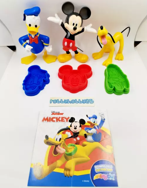Serie Completa Maxi Mickey & Friends (Vtd21 - Vtd23) + 3 Bpz Kinder Pasqua 2024