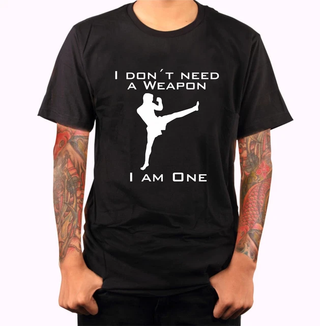 Maglietta MuayThai Boxing Kickboxing Arti Marziali Kung Fu Karate MMA hbs75
