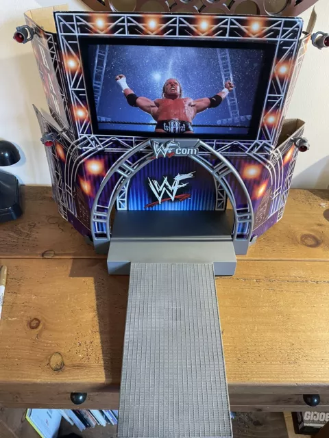 2001 WWF / WWE Jakks Pacific Titantron Live Raw Is War Entrance Stage Playset