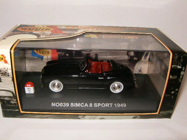 SIMCA 8 GORDINI LE MANS - 1939 - Miniature 1/43 - E26 - En l'état (voir