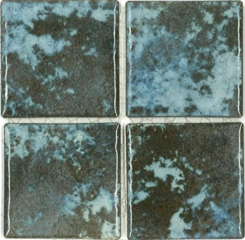 Fujiwa Porcelain glazed Swimming Pool Waterline Tile JOYA-304 COTTO 3 x 3  PAC2