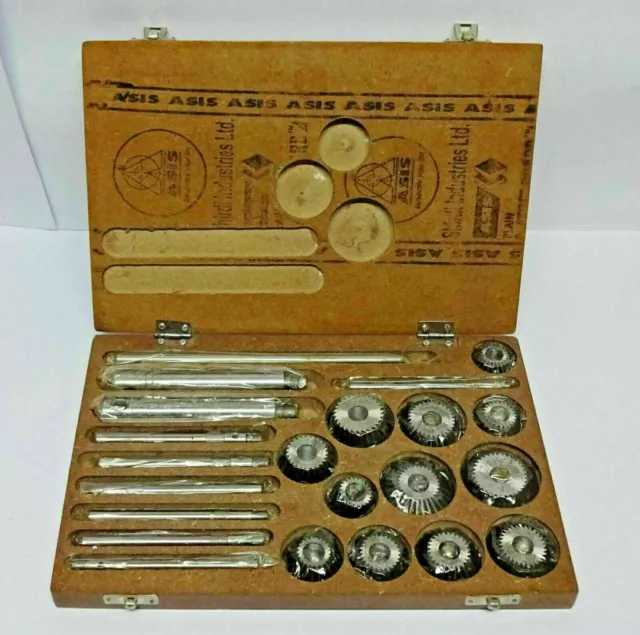 12 pcs Valve Seat & Face Cutter Set Automotive Industrial Tool-Heavy Duty