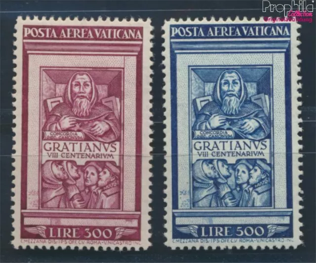 Briefmarken Vatikanstadt 1951 Mi 185-186 (kompl.Ausg.) postfrisch Religion(87771