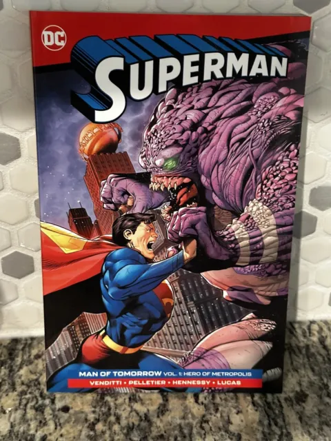 Superman Man Of Tomorrow Vol 1 Robert Venditti Paperback Tpb