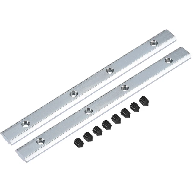 Connettore piatto dritto connettore legno per profilo di estrusione alluminio serie 3030 - 2 pz