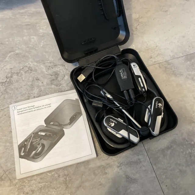 Logitech Premium Notebook Silver/Black Neckband Headset