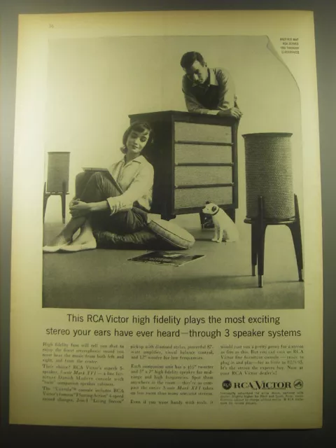 1959 RCA Victor Mark XVI Stereo Advertisement