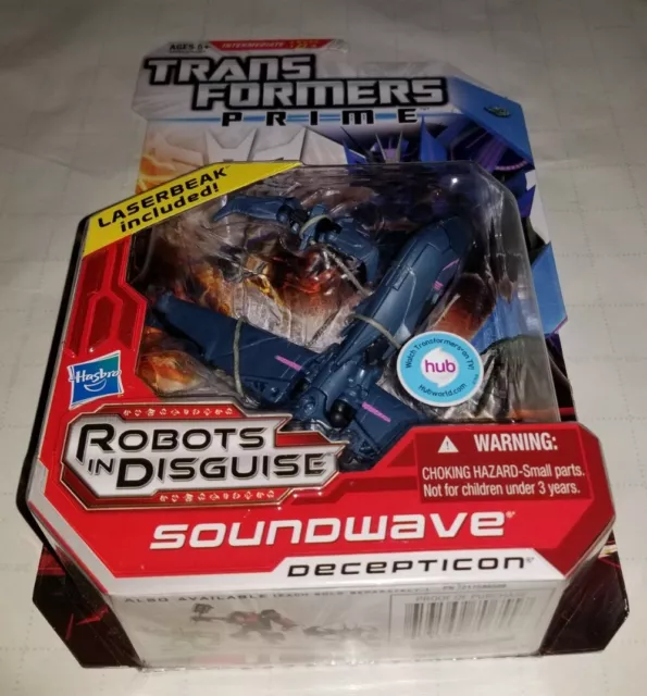 TRANSFORMERS PRIME ROBOTS IN DISGUISE RID Soundwave Deluxe Class with ...