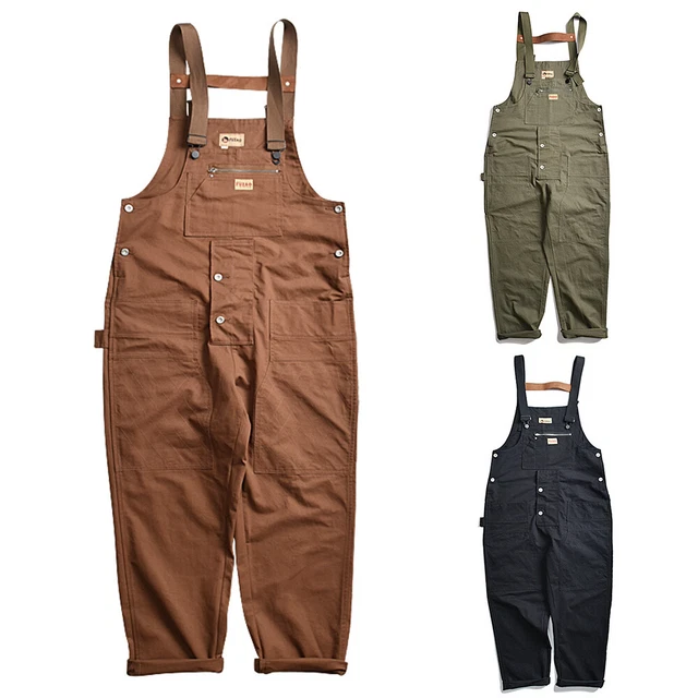 Salopette Pantalon De Travail Pour Homme - Style Rétro Décontracté à Poches - Neuve Avec étiquette