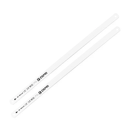 Capri Tools CP90510-2PK 12-Inch 24TPI Bi-Metal Hacksaw Blade 2-Pack