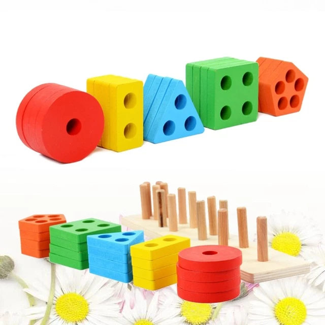 Jouet Éducatif En Bois Jouet Éducatif Précoce Jouet Enfant Multifonction