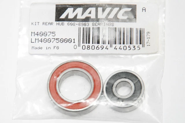 Kit cuscinetti più distanziale per mozzo Grc ( 90 94 110 114