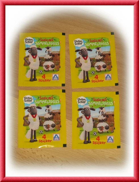 7-teiliges Shaun Das Schaf 'Dancing' Aufnäher-Set – Offizielles Lizenzprodukt Zum Aufnähen Oder Aufbügeln