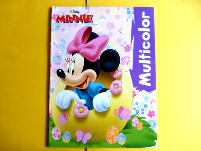 Malbuch für Kinder Disney MINNIE & co Ostern ca:17 Vorlagen ca:28x21cm