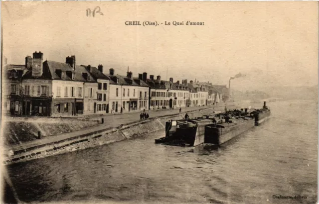 CPA CREIL - Le Quai d'amont (423537)