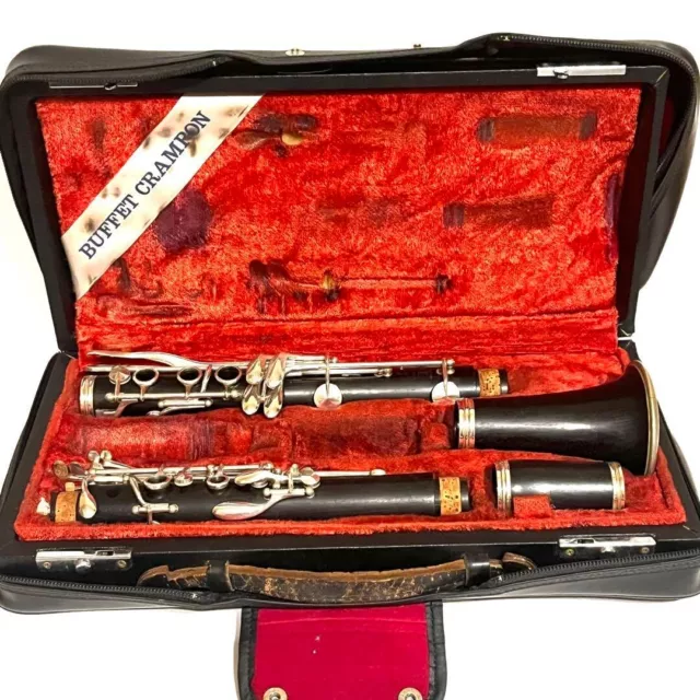 Buffet Crampon R13 Bb Clarinet with Hard Case Cover Maintained