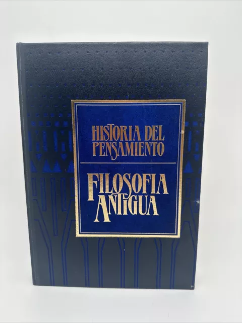 Books Historia Del Pensamiento Filosofía Antigua Volumen 1 ….