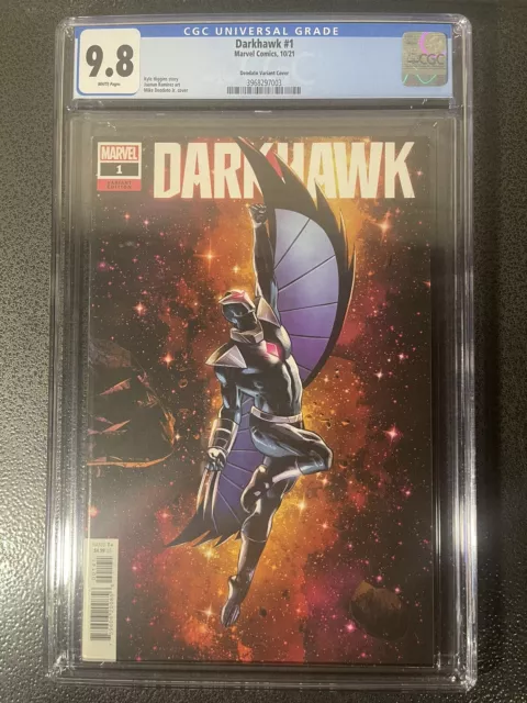 Darkhawk 1 Deodato 1:50 Hidden Gem Variant CGC 9.8
