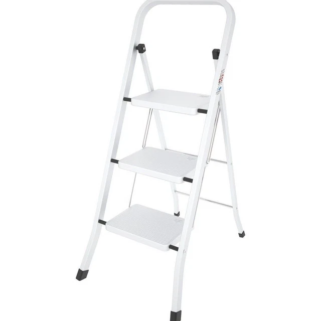 Sgabello Scala FACTOTUM 3 Gradini In Acciaio Max 150kg EN14183 MADE IN ITALY
