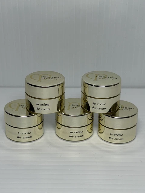 LOT OF 5 Cle de Peau La Creme The Cream 2ml Each New 2mlx5